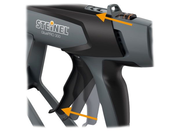 Heißklebepistole Steinel GluePRO 300 Klebemenge pro Hub einstellbar | az-reptec